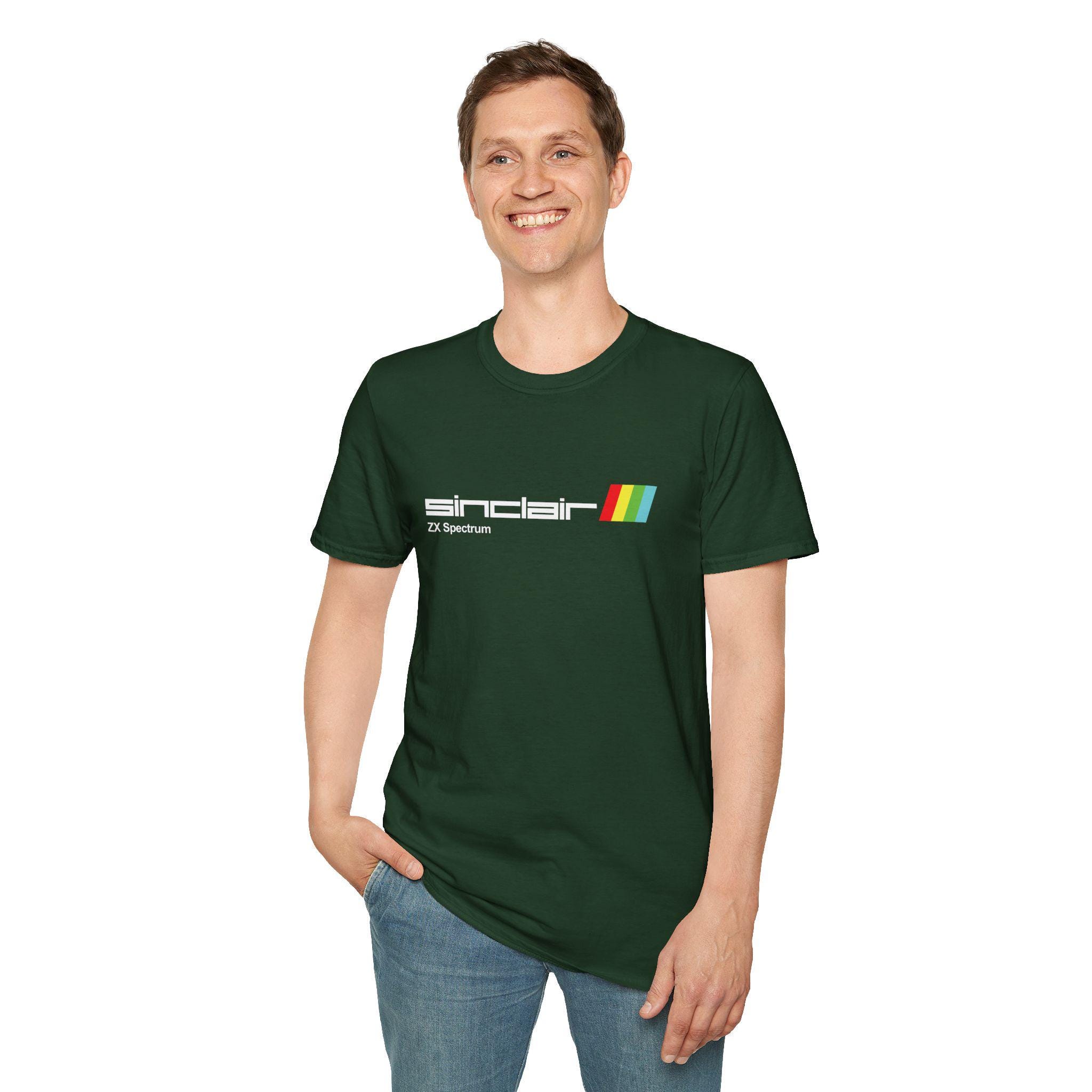 Tシャツ ZX Spectrum Classic Logo Dark T-shirt - Etsy Canada