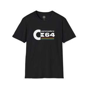 Commodore C64 Logo Dark T-Shirt