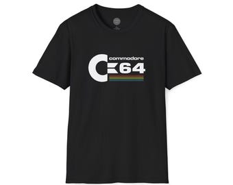 Commodore C64 Logo Dark T-Shirt