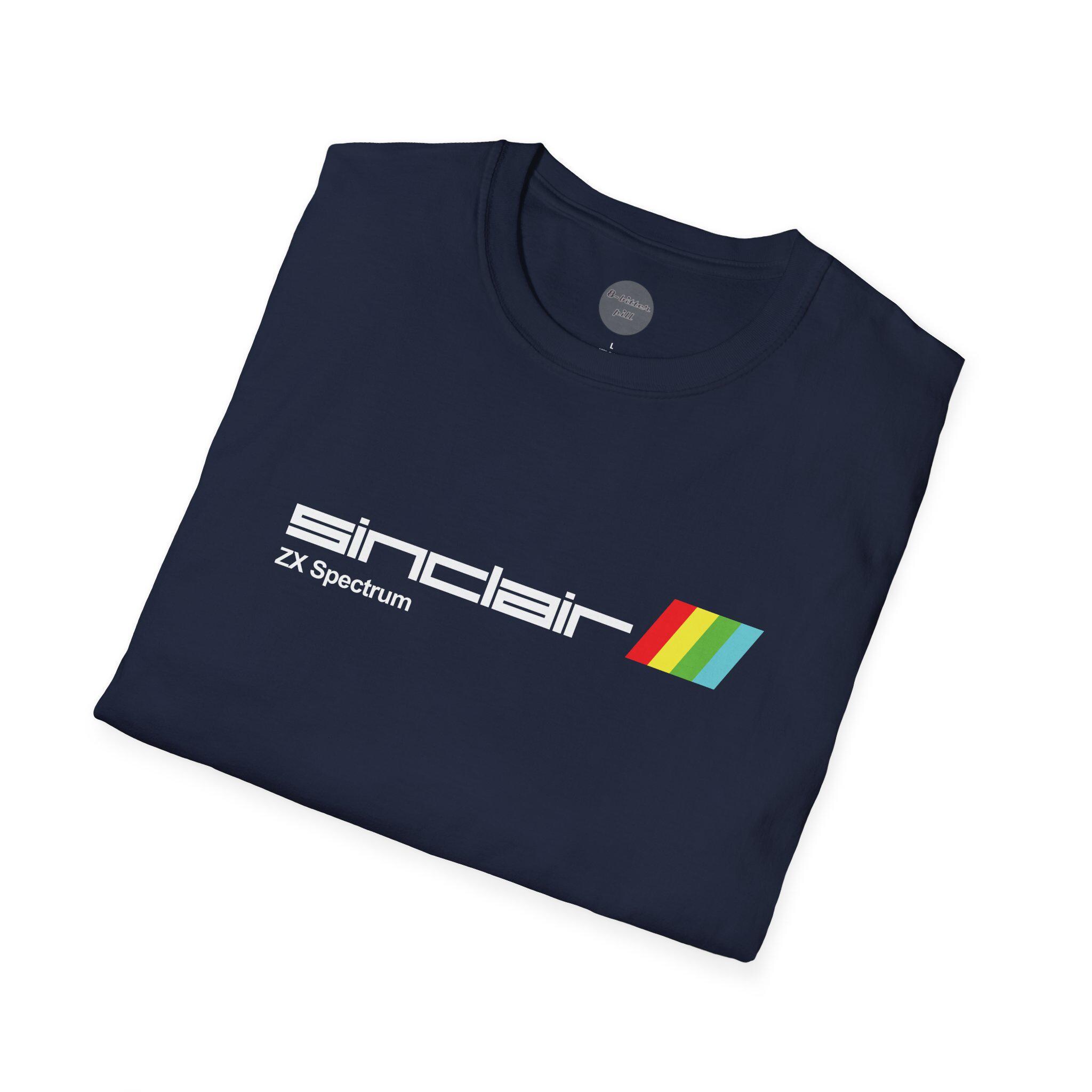ZX Spectrum Classic Logo Dark T-shirt - Etsy
