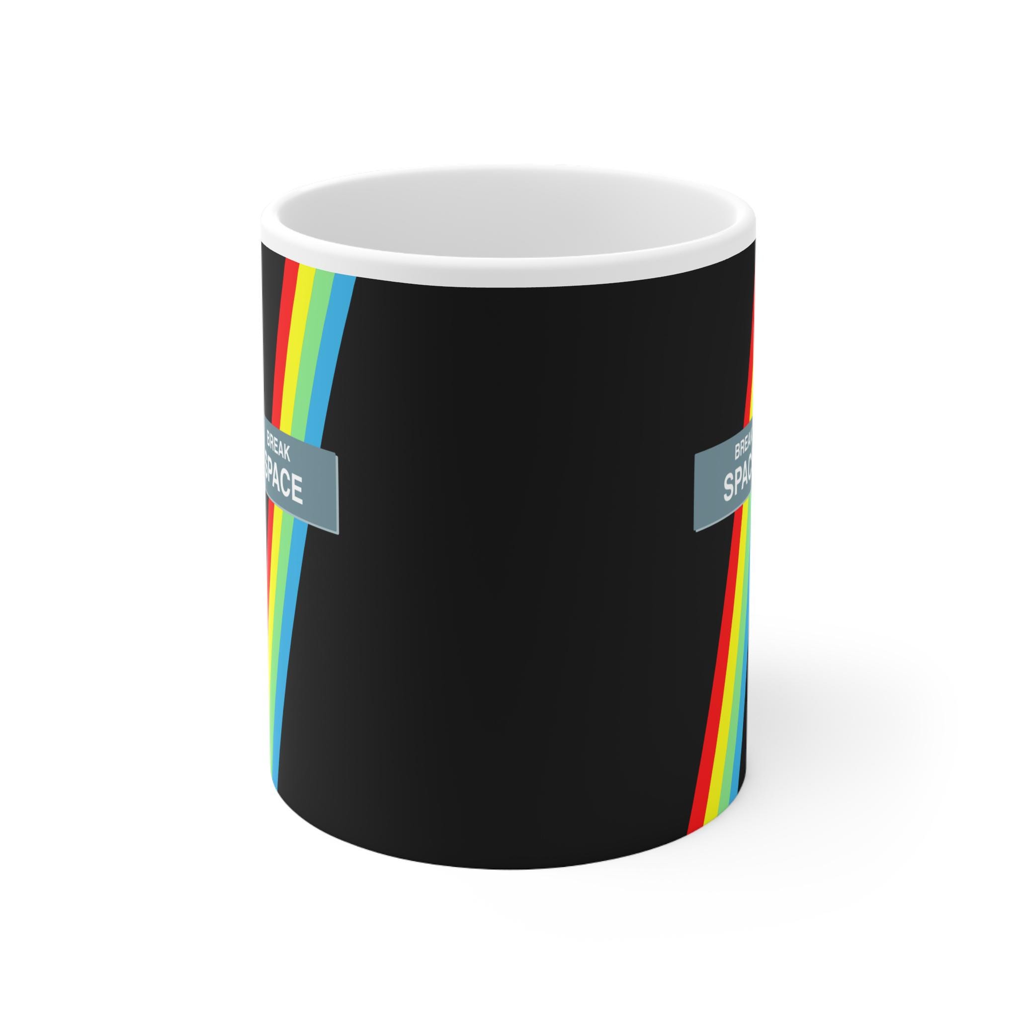 ZX Spectrum Keyboard Retro Art 11oz White Mug - Etsy UK