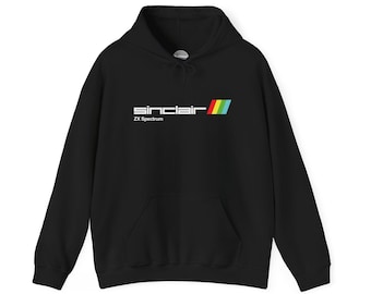 ZX スペクトラム ロゴ ダーク フード付きスウェットシャツ - Etsy 日本