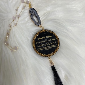 Car Mirror Pendant | Handmade | Unique | Islamic | Ayatul Kursi | Gift | Eid | Ramadan
