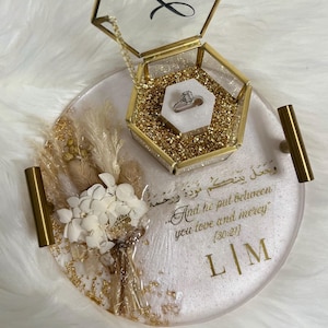 ENGAGEMENT TRAY | NIKKAH | RING TRAY