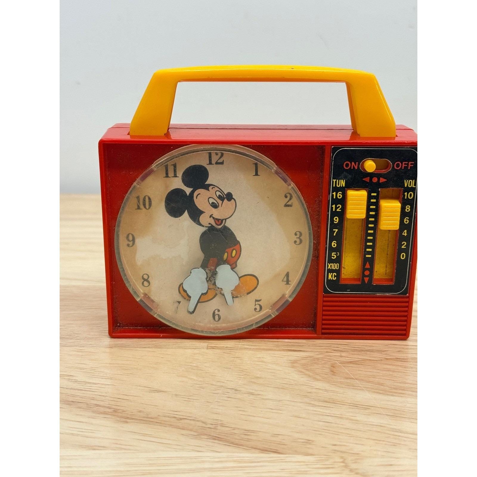 Vintage Mickey Mouse Radio - Etsy