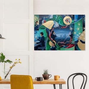 Office Art- Classic Semi-Glossy Paper Poster