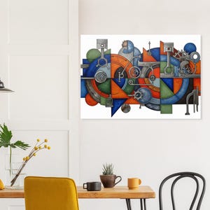 Office Art- Classic Semi-Glossy Paper Poster