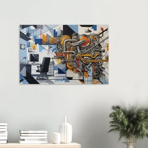 Office Art- Classic Semi-Glossy Paper Poster