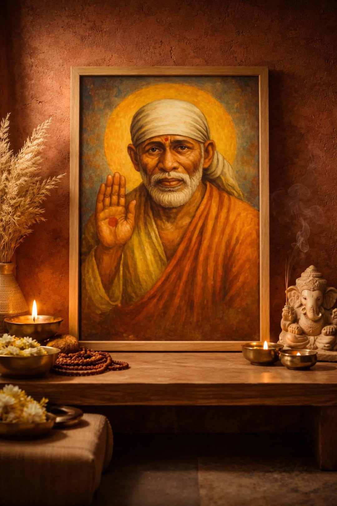Sai Baba Painting - Etsy Australia