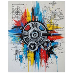 Office Art- Classic Semi-Glossy Paper Poster