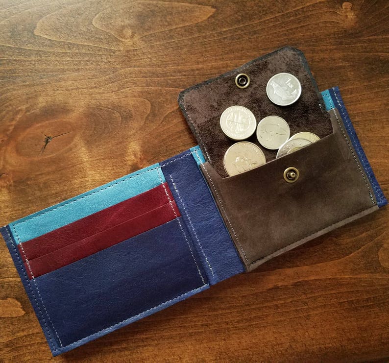 Leather Wallet Personalized for Him Unique Husband Birthday Etsy