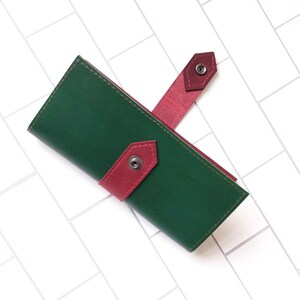 Das Mavis Portemonnaie in Smaragdgrün Bild 2