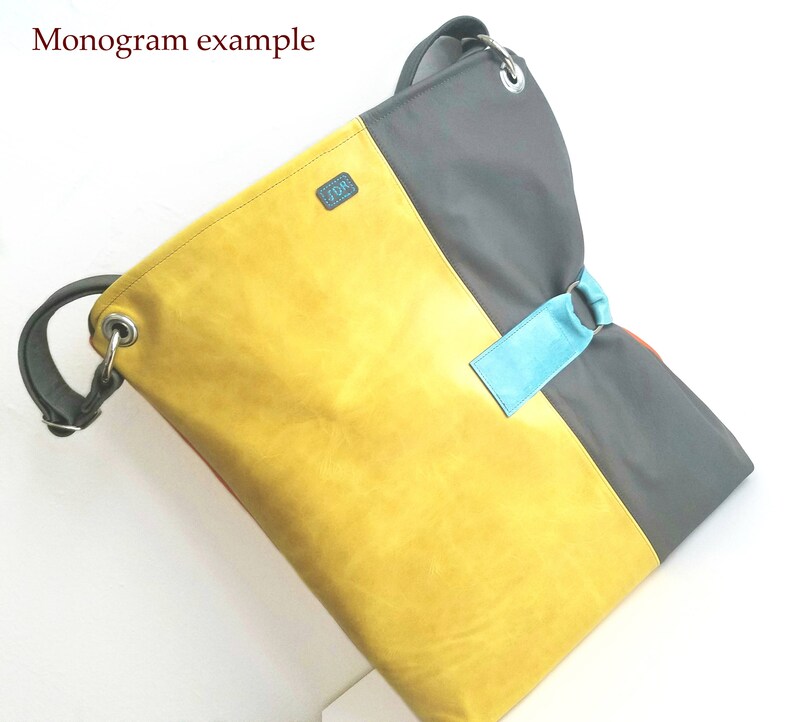 Large Leather Women's Bag Crossbody Laptop Work Purse Etsy