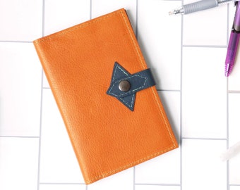 The LF Leather Notebook in Cognac