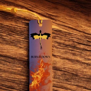 Fourth Wing bookmark | Wing bookmark | Metal bookmark | Fantasy bookmark | Gift for her | Fourth bookmark | Booktok | Fantasy bookmark