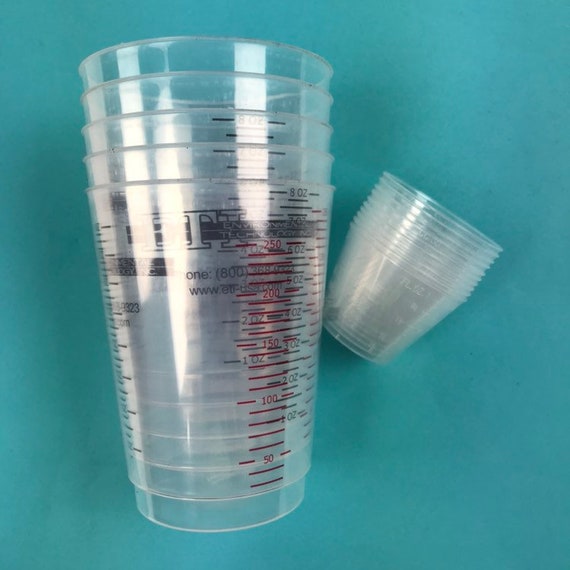 14 Mixing Cups for Epoxy Resin Jewelry Making 10 and 1 Oz 