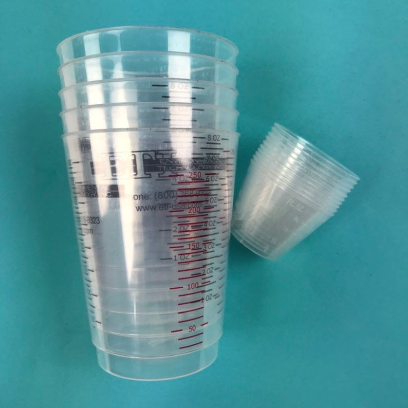 15 Mixing Cups for Epoxy Resin Jewelry Making 10 and 1 Oz Etsy