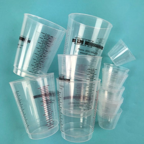 15 Mixing Cups for Epoxy Resin Jewelry Making 10 and 1 Oz Etsy