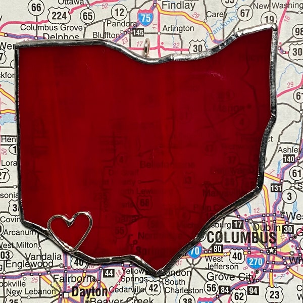 Ohio State Stained Glass Etsy