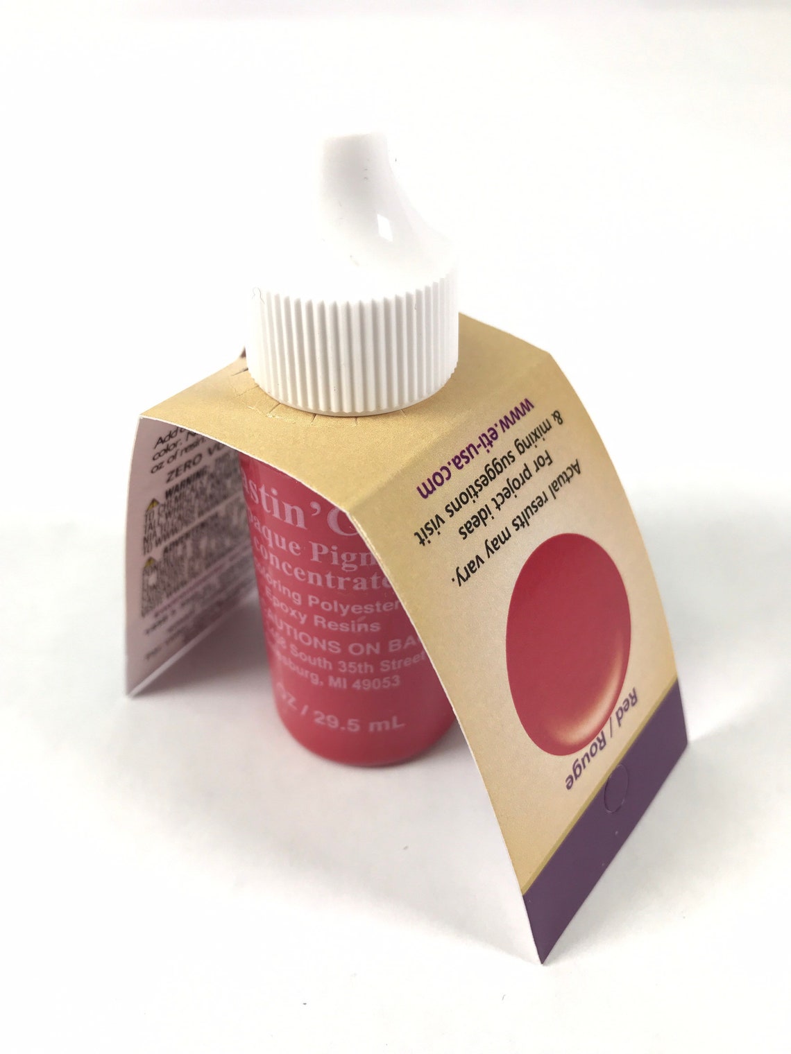 Red Opaque 29ml Dye Colorant Resin Epoxy Castin' Craft Etsy