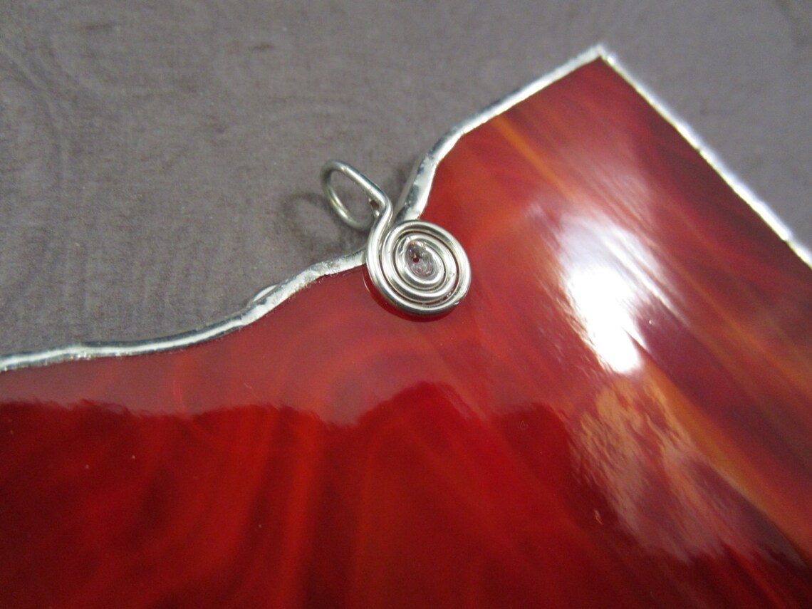 Indiana State Stained Glass Ornament or Window Sun Catcher Etsy