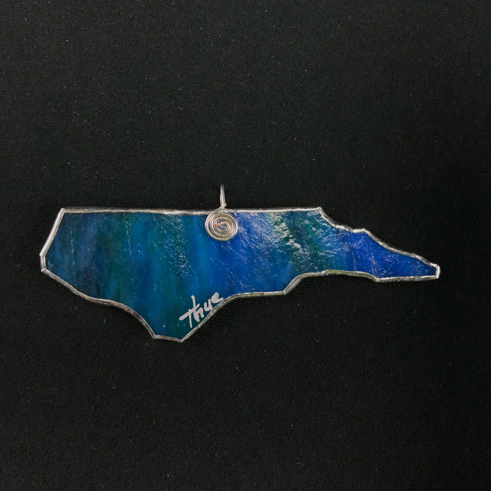 North Carolina State Stained Glass Ornament or Window Sun Etsy