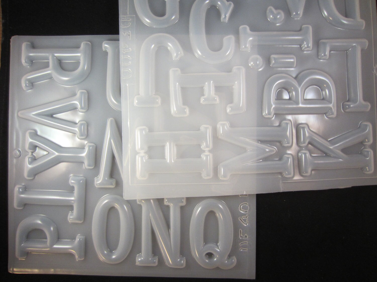 Resin Molds Alphabet Letters 2.75 7cm Initial Pendant Etsy