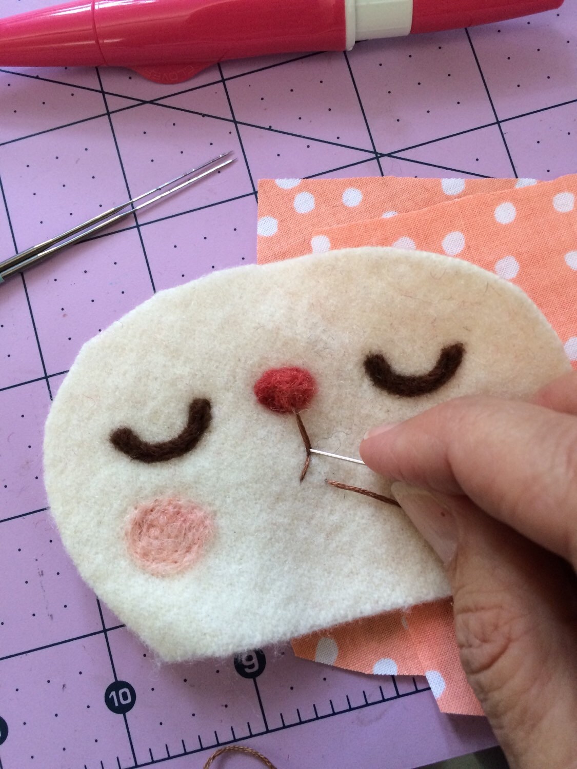 Eco Friendly Plush Baby Rattle- Needlefelted and Stitched Patchwork ...
