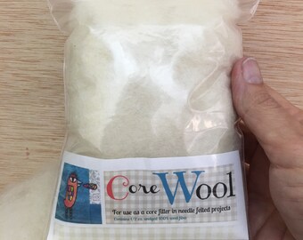 Core Wool for Needle Felting in .5 oz package