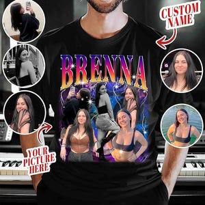 Custom Bootleg Rap Tee, Custom Photo Vintage Graphic 90s Tshirt, Custom Photo Shirt, Custom Your Own Bootleg Idea Here, Insert Your Design