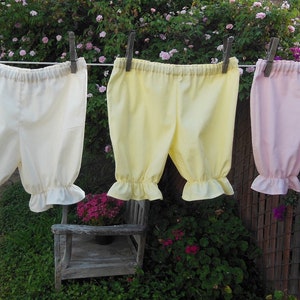 Baby or Toddler Bloomers No Lace Many Sizes 1 mth 5T Cotton Custom Made image 5