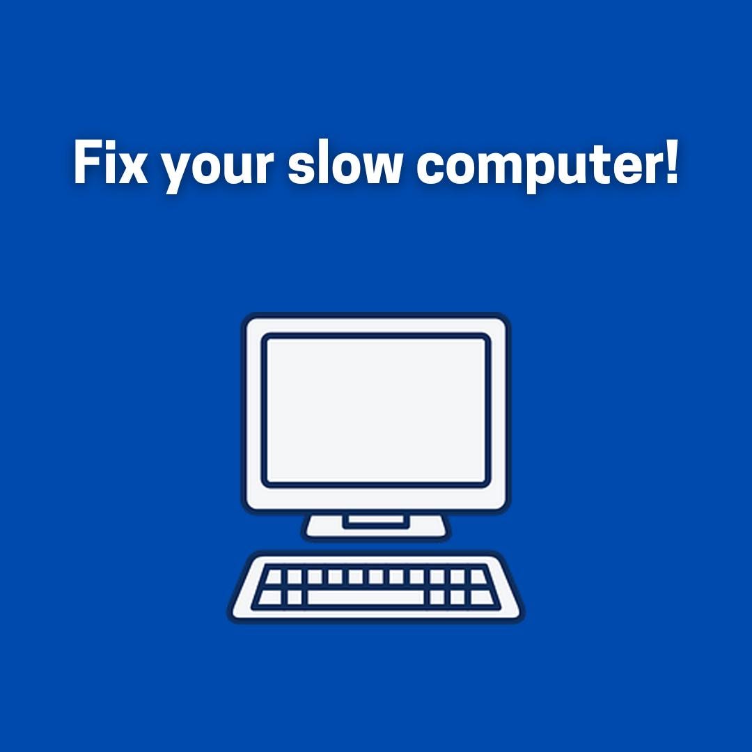 How to Fix Your Slow Computer – Step-by-step PC Performance ...