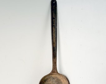 Antique Lake City Malleable Cleveland Ohio Cast Iron Lead Casting Ladle No. 6