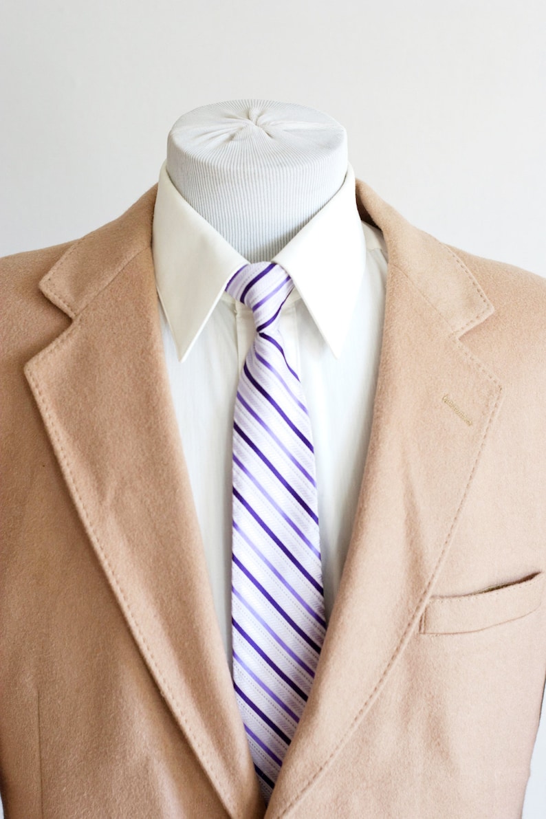 Men's Blazer / Vintage Tan Cashmere Jacket / Size 44 Large - Etsy