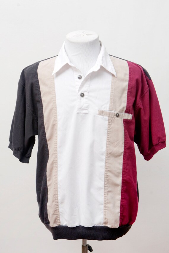 Large Vintage Golf Shirt / Lightweight Summer Pol… - image 1