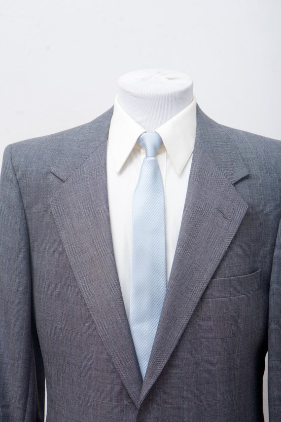 Men's Givenchy Suit / Vintage Grey Blazer and Tro… - image 2