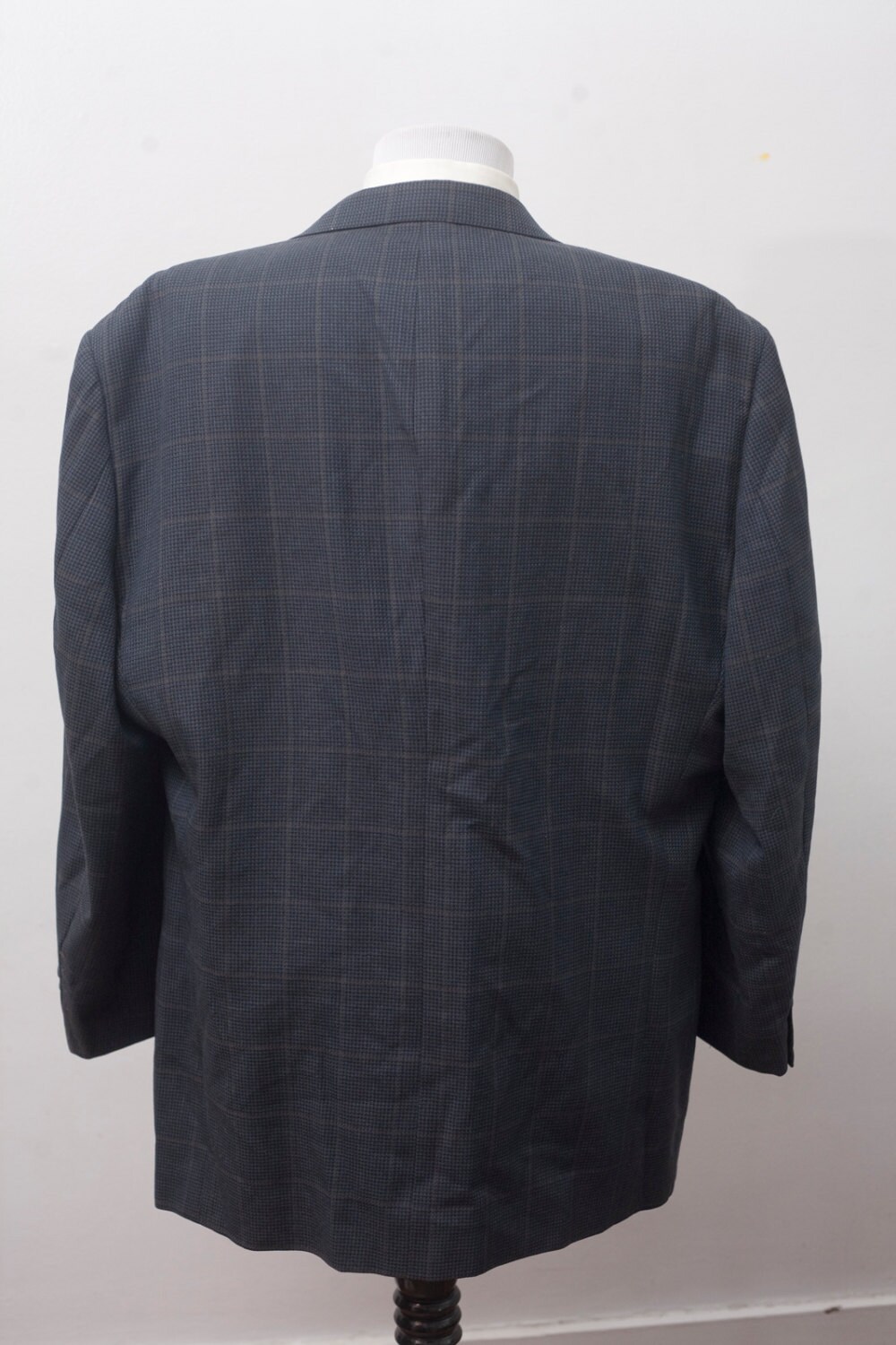 Men's Blazer / Vintage Pierre Cardin Plaid Jacket / Size 52 XXL - Etsy