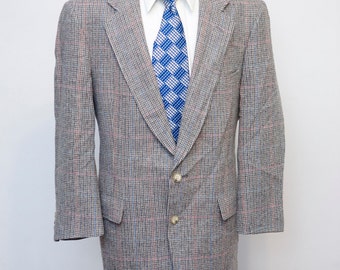 Veste Blazer homme vintage veste en Tweed de Austin Reed / vitre Plaid / taille 44 Large