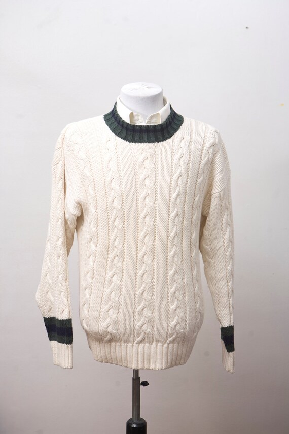 gap mens cable knit sweater