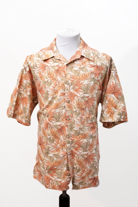 Chemise Hawaïenne Homme Pierre Cardin Motif Tropical Coton Taille L