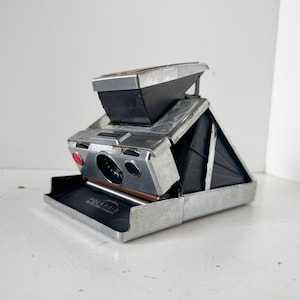 SX70 Polaroid Land Camera Vintage Patina