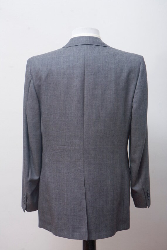 Men's Givenchy Suit / Vintage Grey Blazer and Tro… - image 3