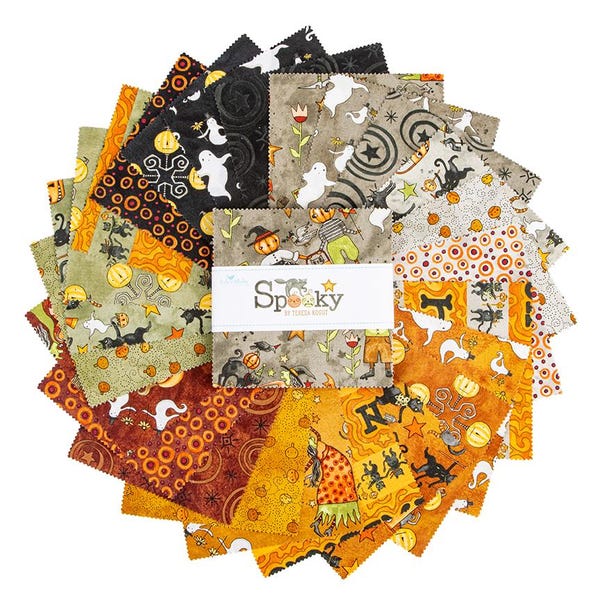 Spooky 5" Stacker by Teresa Kogut - 42 pieces