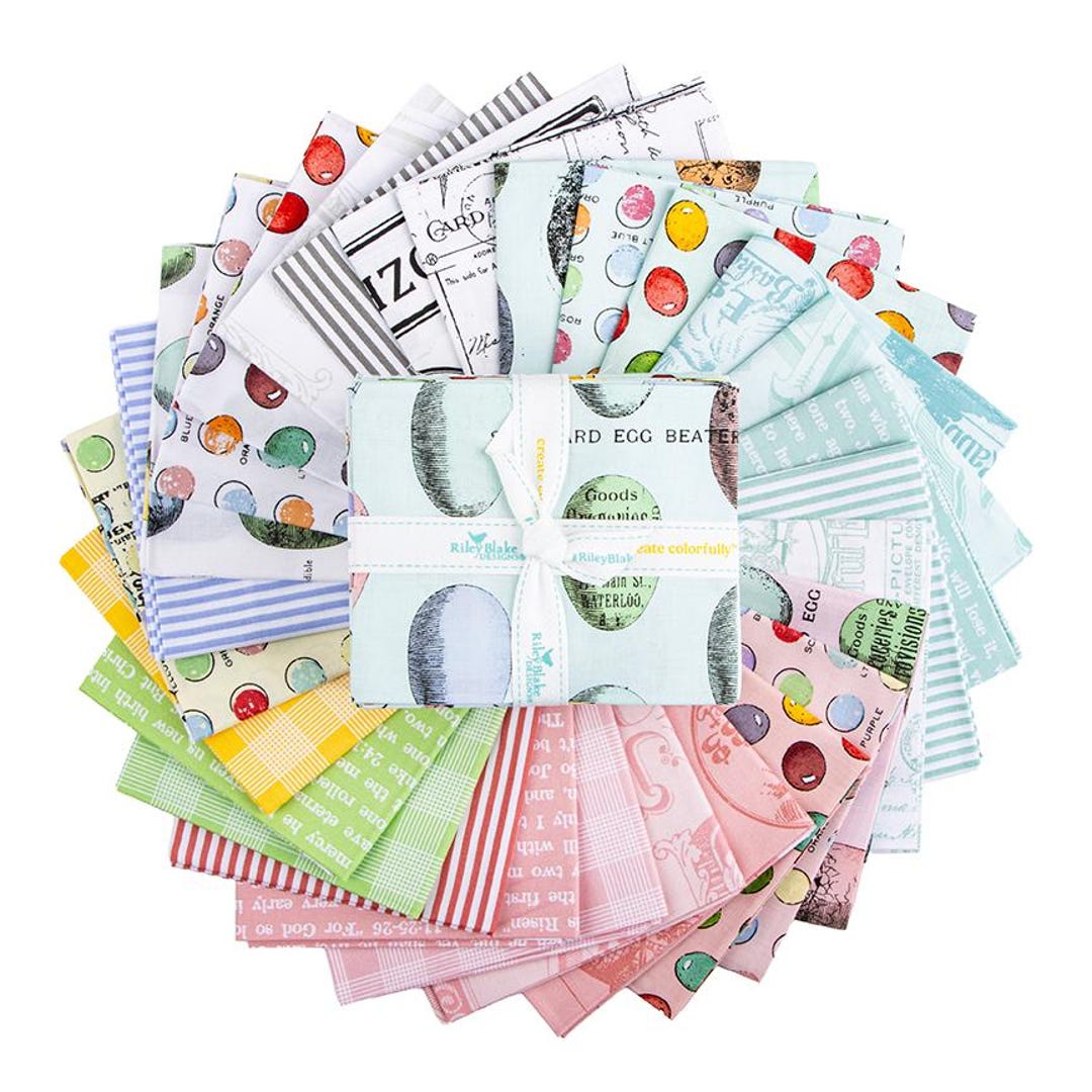 Egg Hunt Fat Quarter Bundle by J. Wecker Frisch for Riley Blake Designs ...