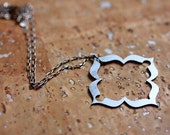 Lotus Anhänger Halskette - Edelstahl-Yoga-Schmuck