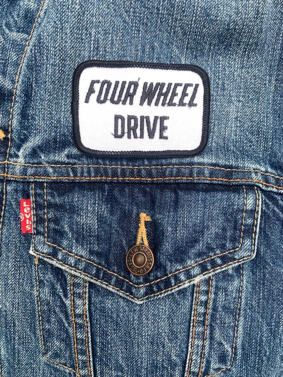 Vintage Patch 4 wheel drive 4x4 four by four
