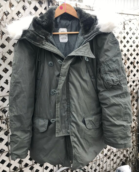 Vintage Winter Parka Coat Extreme Cold Weather Par