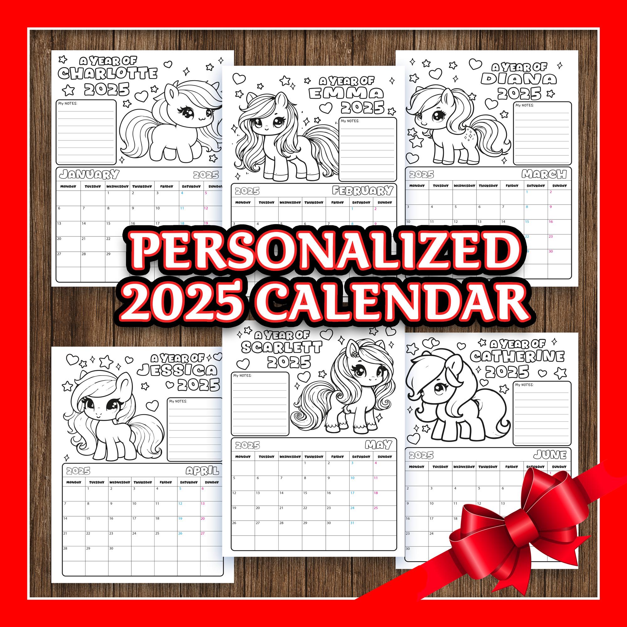 My Little Pony Calendar - Etsy my-little-pony-calendar-etsy
