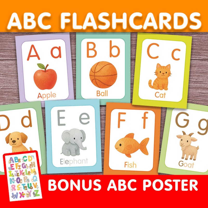 Abc Poster - Etsy