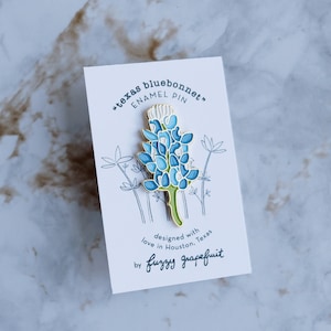 Texas Bluebonnet - Soft Enamel Pin